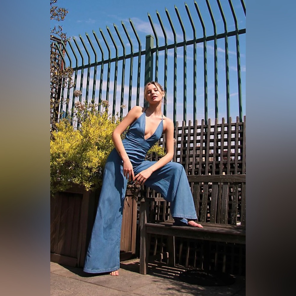 [brand new]Sea Breeze Josie Jumpsuit -open back